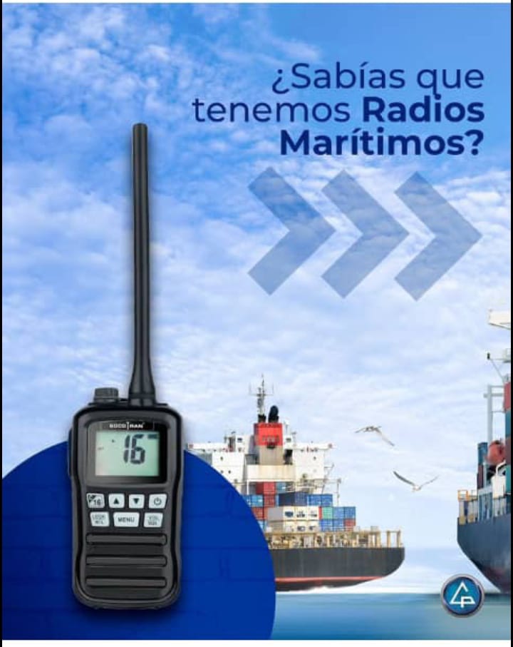 RADIO MARINO VHF 156-162 MARCA: SOCOTRAN