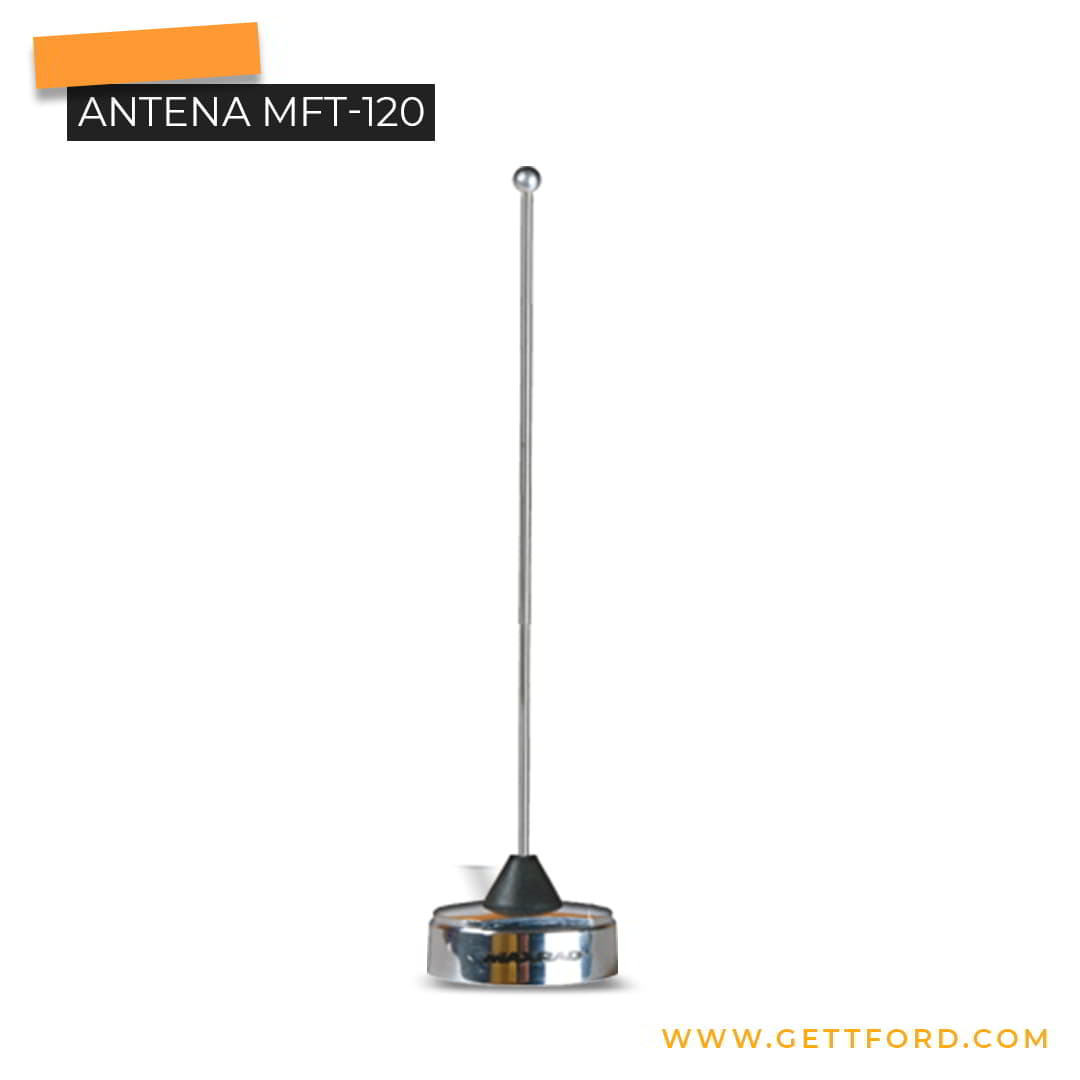 ANTENA PARA RADIO MOVIL MFT-120 UHF-VHF 118-912 MHz